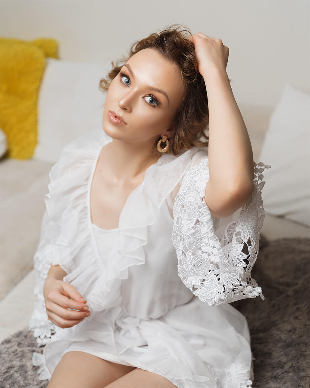 Bridal makeup — classic elegance