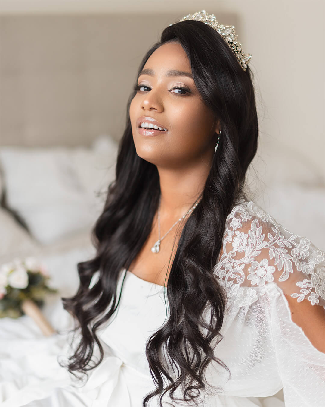 Bridal makeup — natural radiance